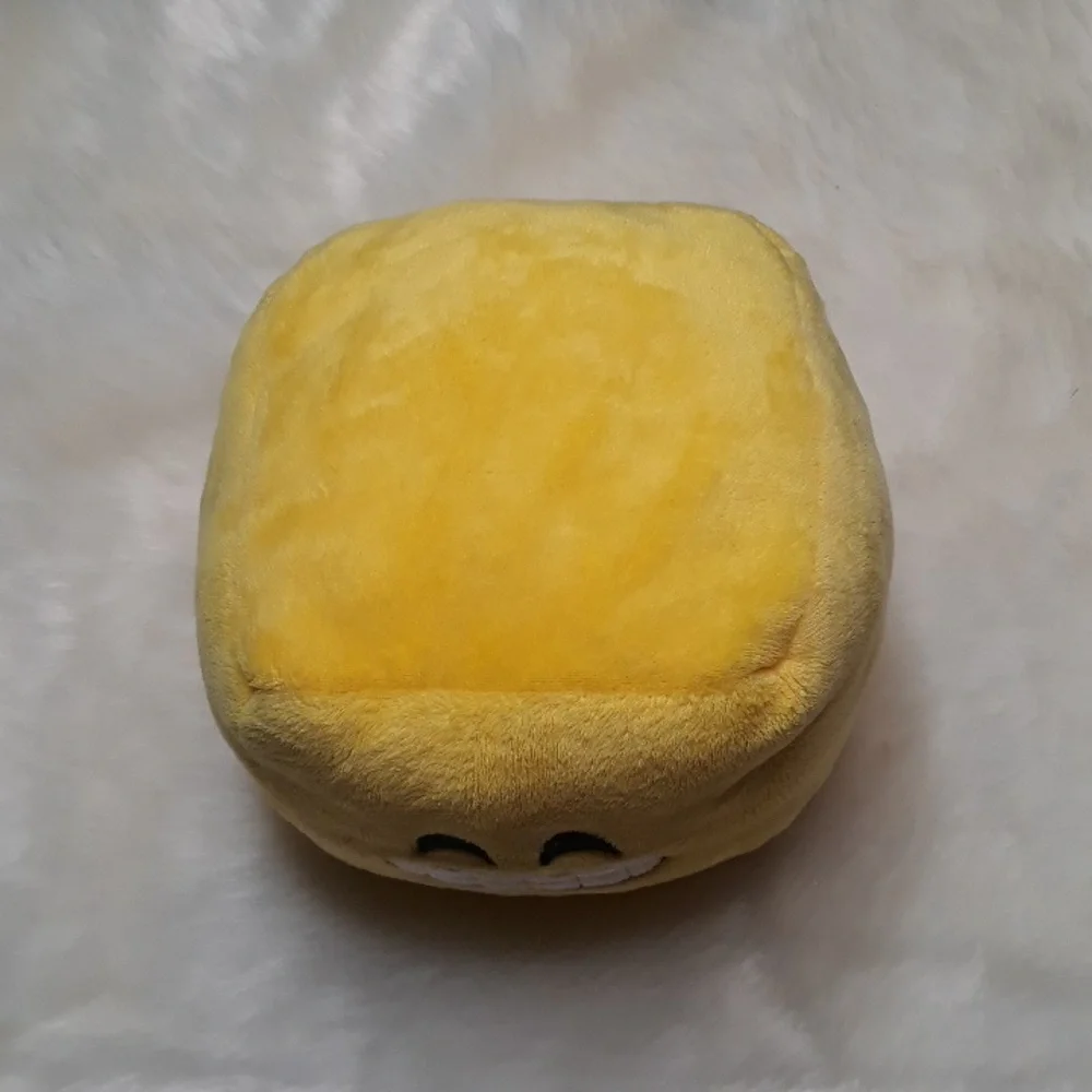 Cheesy Smile Emoji Stuffed Plushie